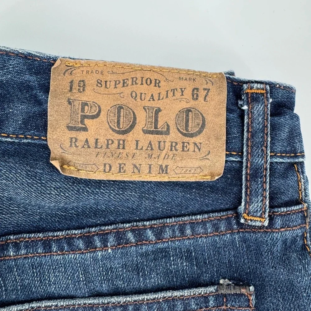 Polo Ralph Lauren Denim Jeans‎ Youth Size 16 Straight Leg Blue Cotton